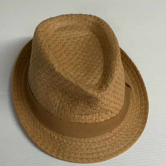 🌺sold CREMIEUX Solid Straw Fedora - Picture 5 of 5